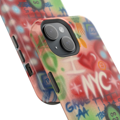 MagSafe "i <3 NYC" airbrush iPhone case