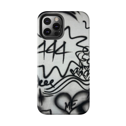 "444” airbrush iPhone case