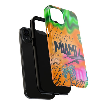 "miami, fl" airbrush iPhone case