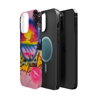 MagSafe "sunkissed" airbrush iPhone case