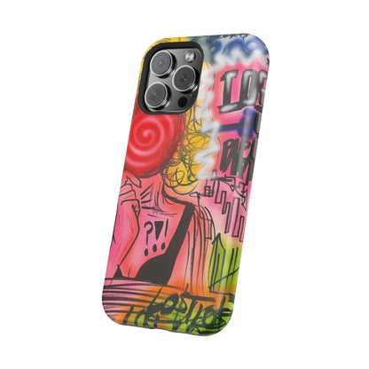 MagSafe „Lost in Paradise“ Airbrush-iPhone-Hülle