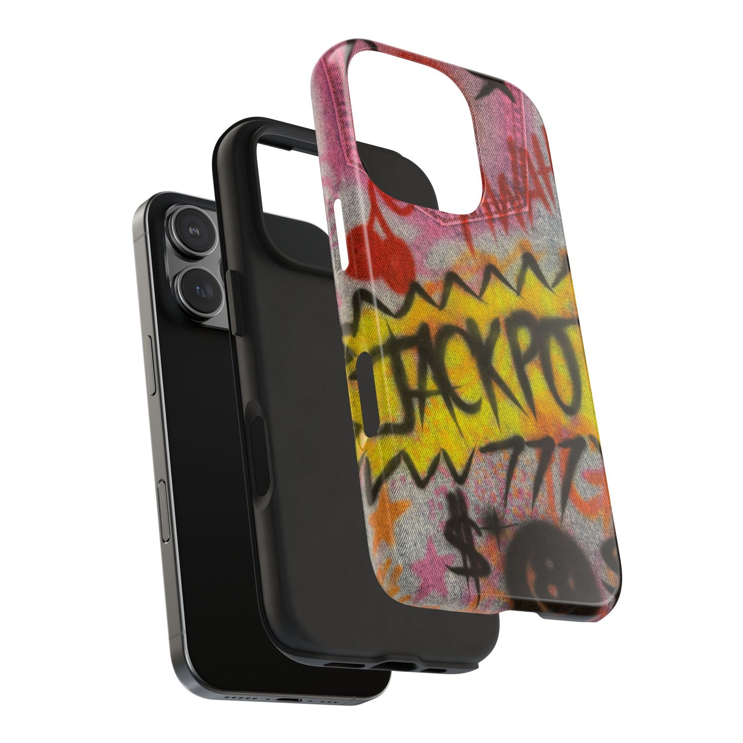 "jackpot!" airbrush iPhone case