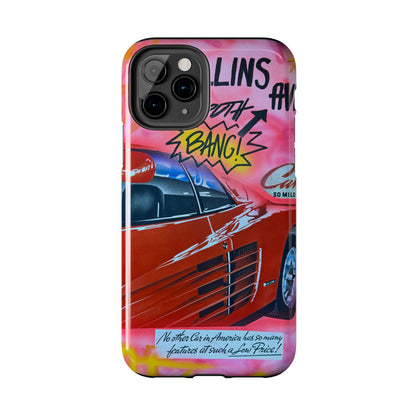 "miami momentos" airbrush iPhone case