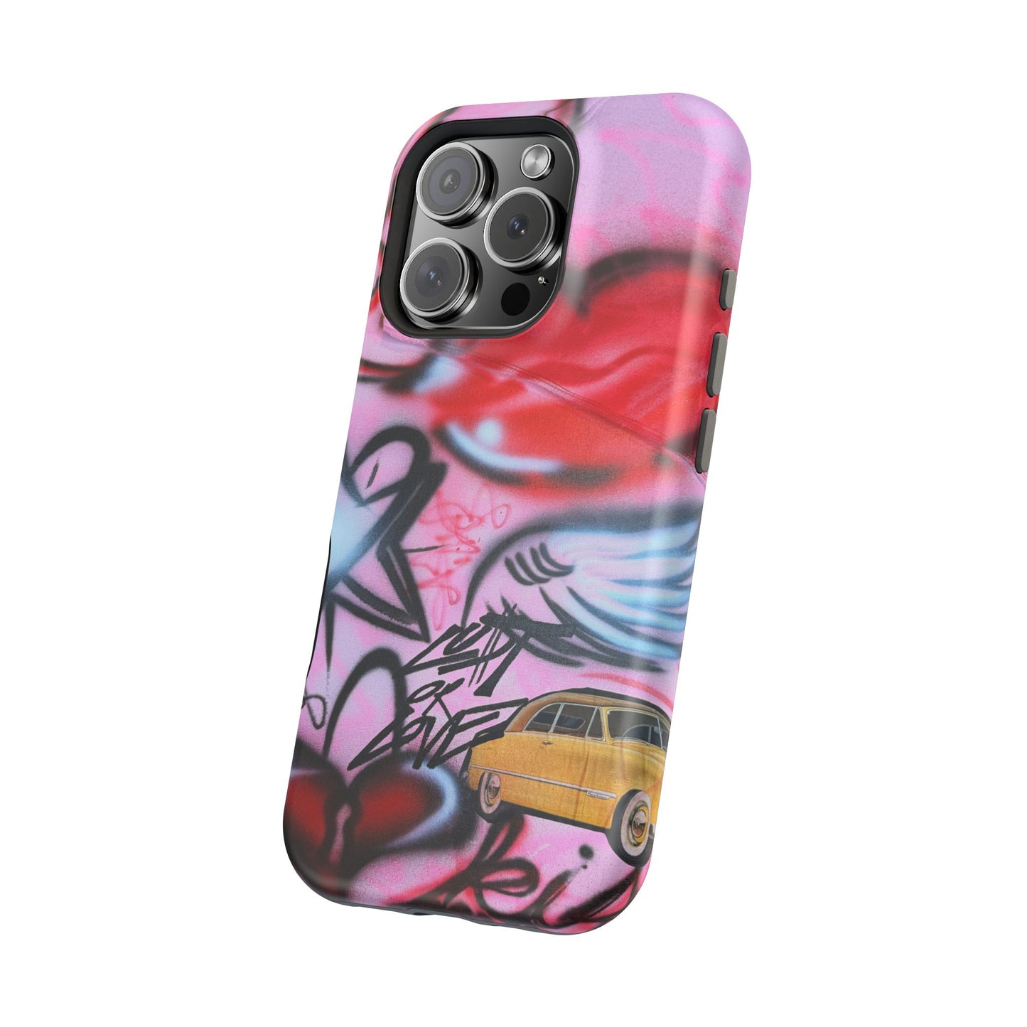 MagSafe "lust or love" airbrush iPhone case