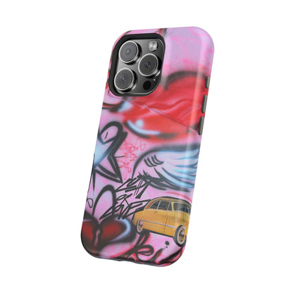 MagSafe "lust or love" airbrush iPhone case