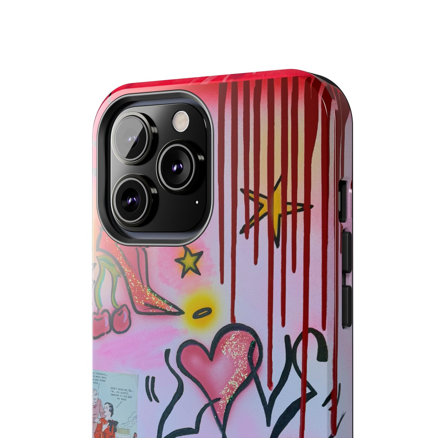 "cherry luvr" airbrush iPhone case