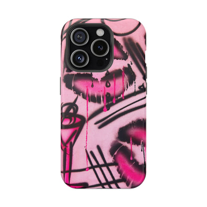 MagSafe "glossy pout" airbrush iPhone case