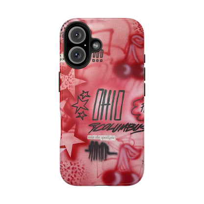 "columbus, ohio" airbrush iPhone case