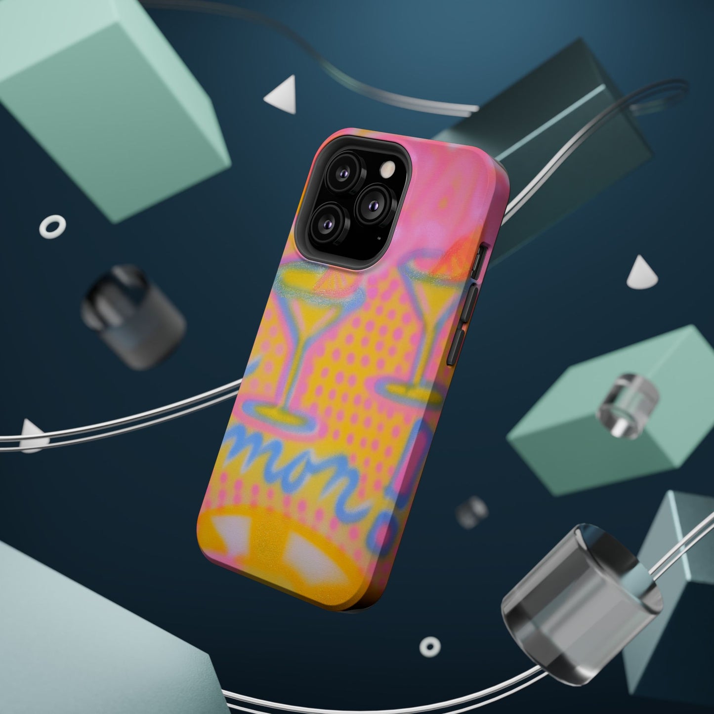 MagSafe "lemontini" airbrush iPhone case