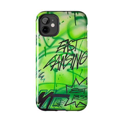 "east lansing, mi" airbrush iPhone case