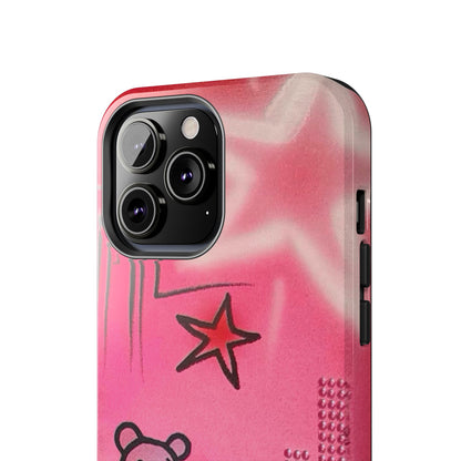 "teddy bear" airbrush iPhone case