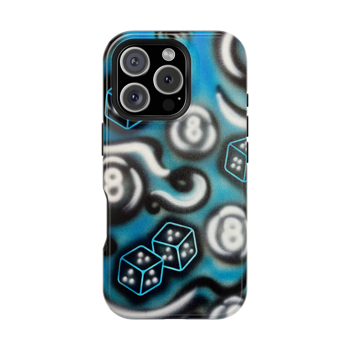 MagSafe "risk it!" airbrush iPhone case