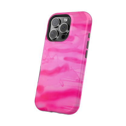 MagSafe "pink camo" airbrush iPhone case