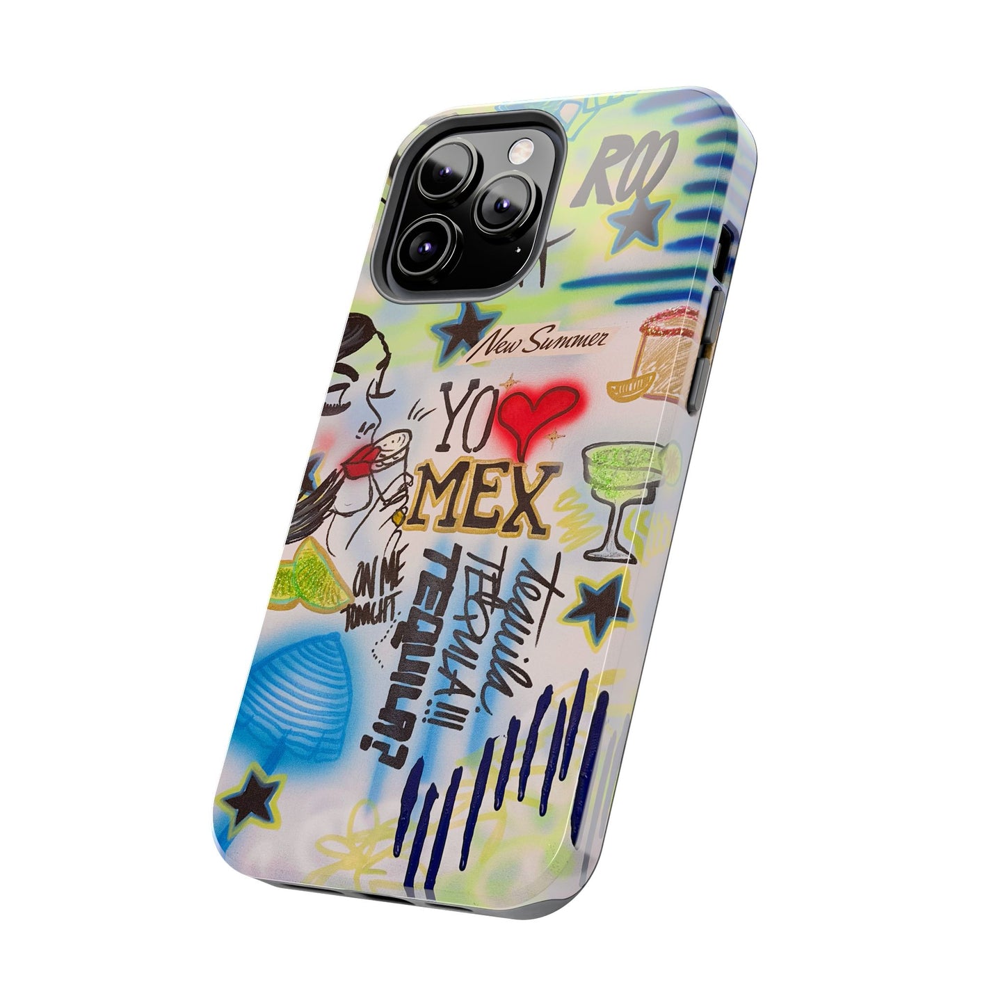 "salted lime" airbrush iPhone case
