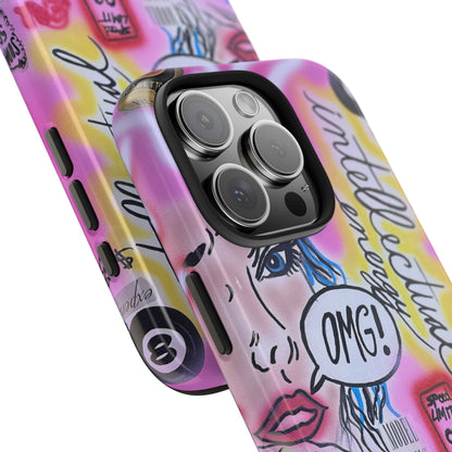 "intellectual energy" airbrush iPhone case