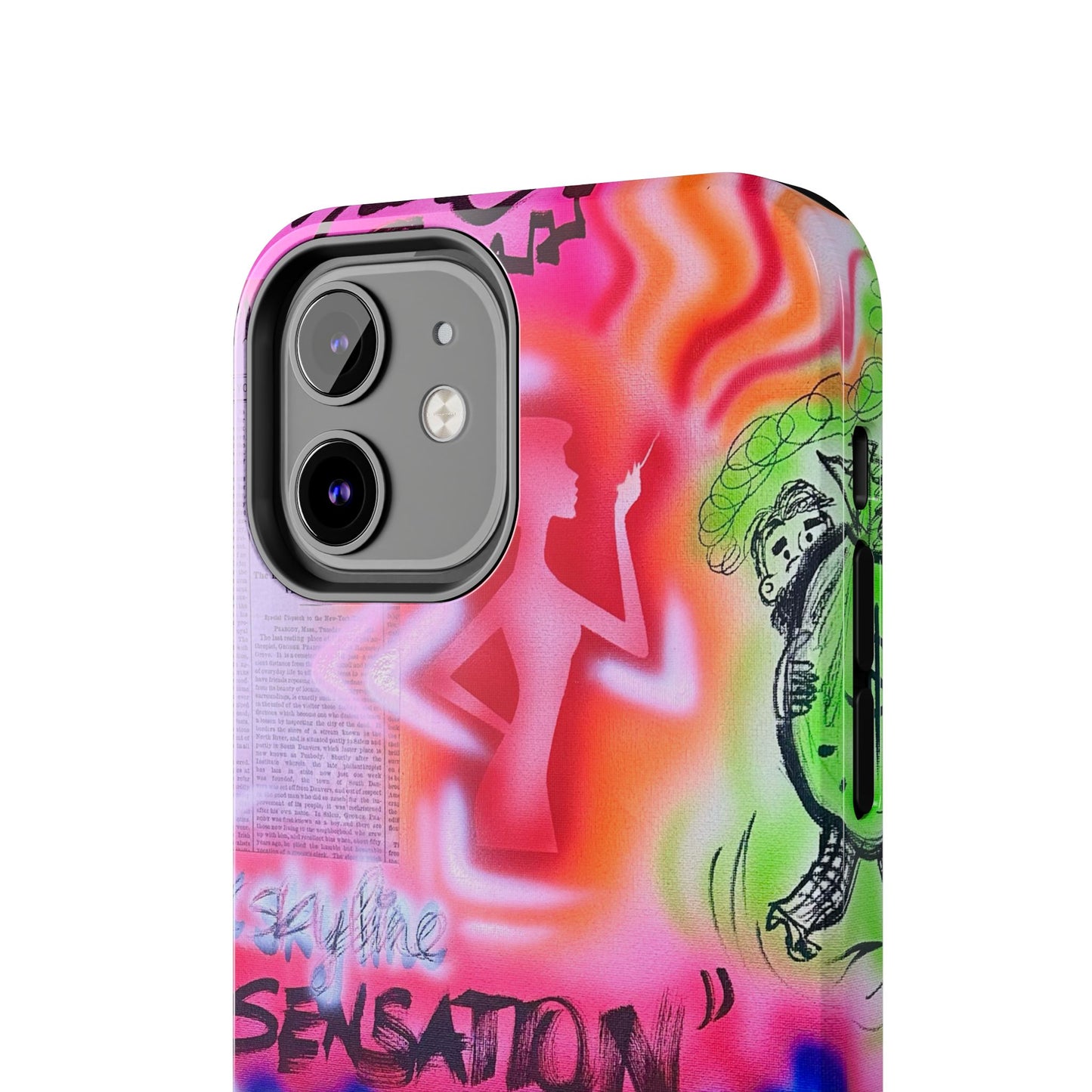 "skyline sensation" airbrush iPhone case