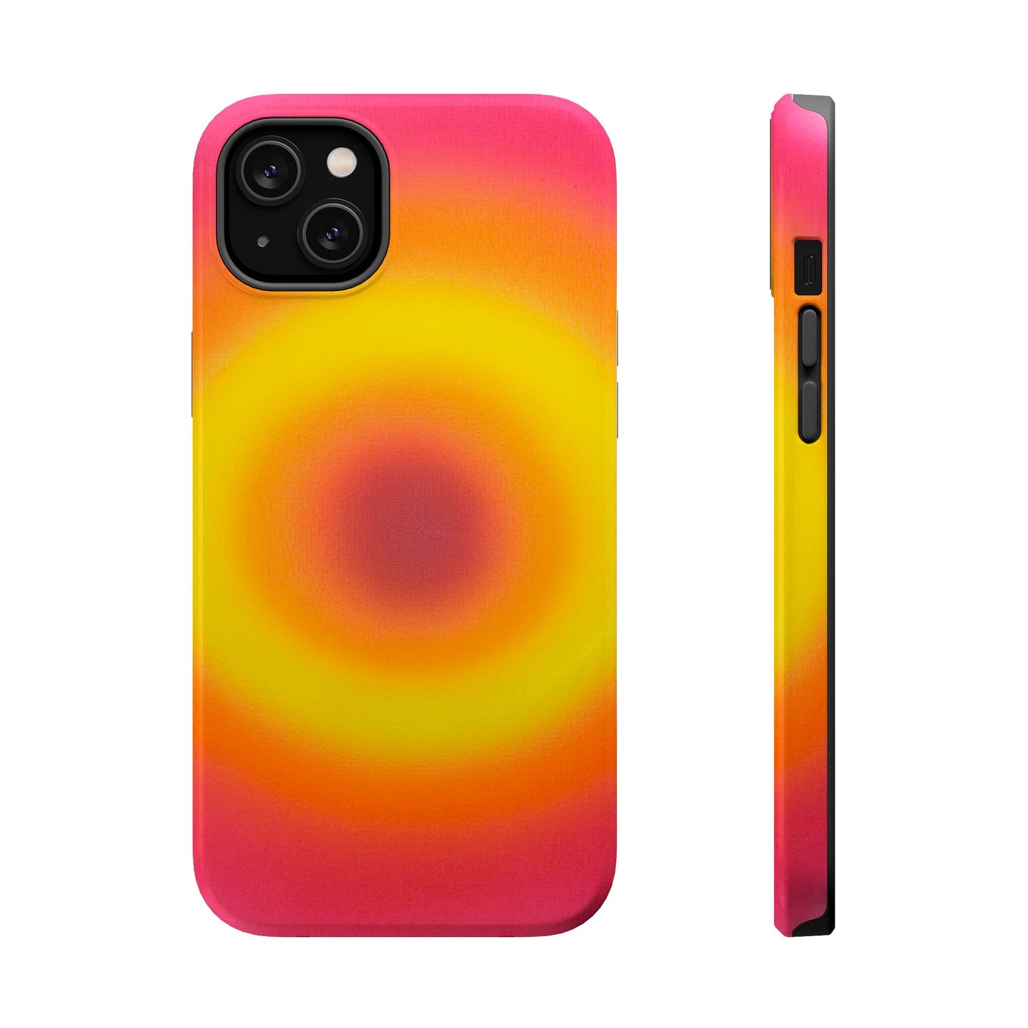 MagSafe "Pink Lemonade Aura" Airbrush iPhone Case