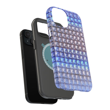 MagSafe "blue studs" airbrush iPhone case