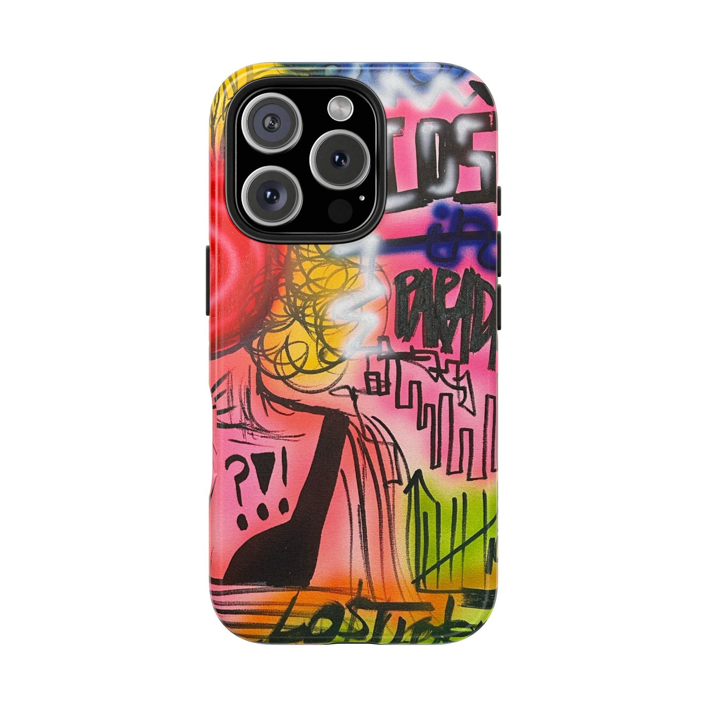 "lost in paradise" airbrush iPhone case