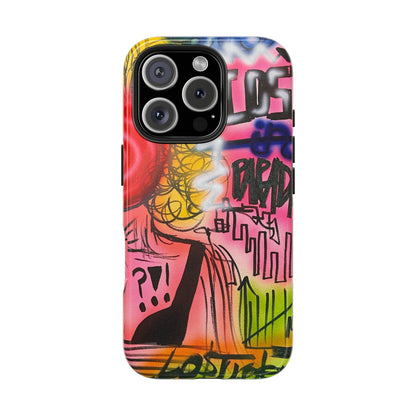 "lost in paradise" airbrush iPhone case