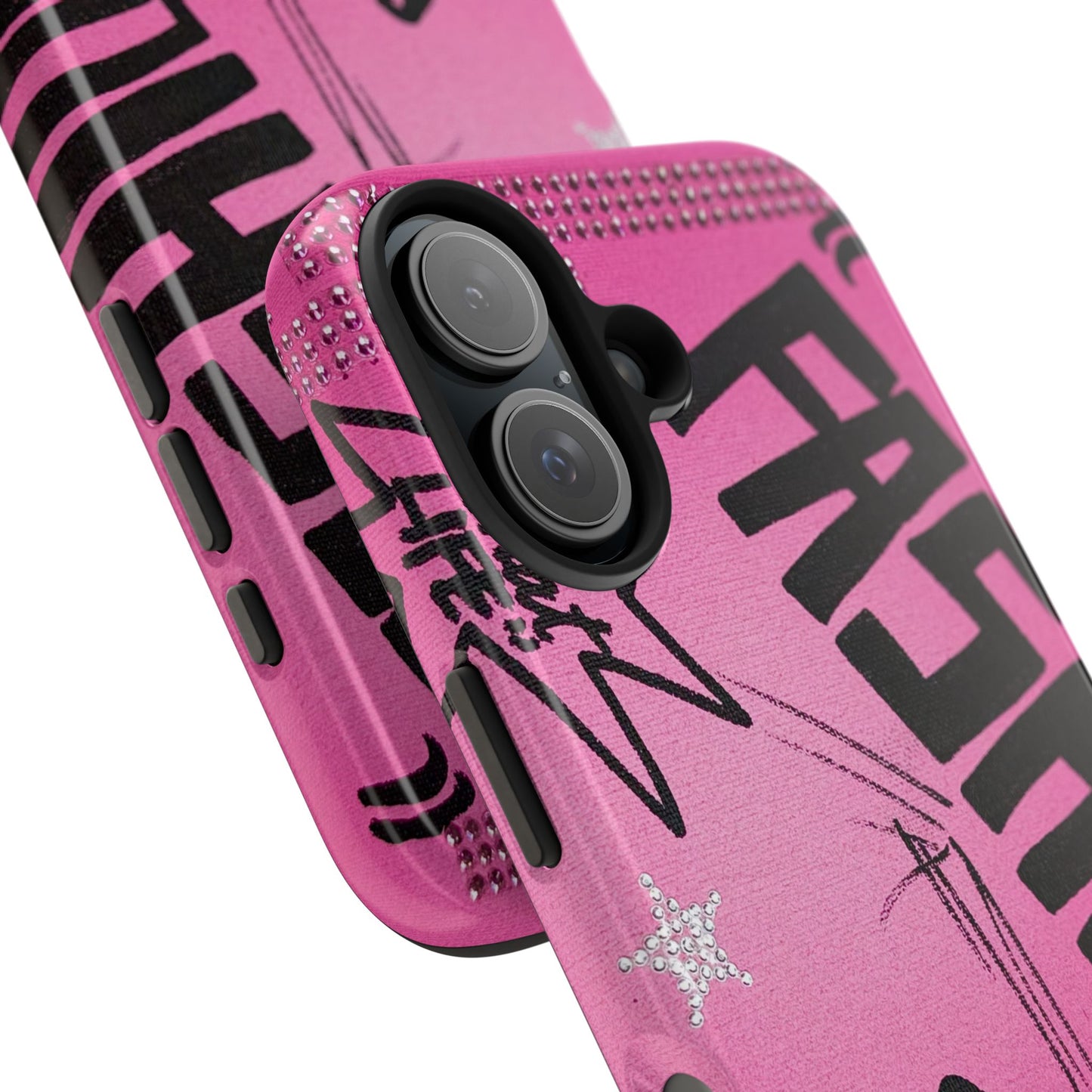 "high fashion pt. 2" airbrush iPhone case