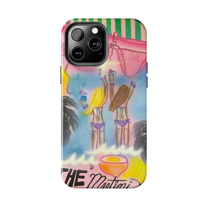 "kinis & tinis" airbrush iPhone case