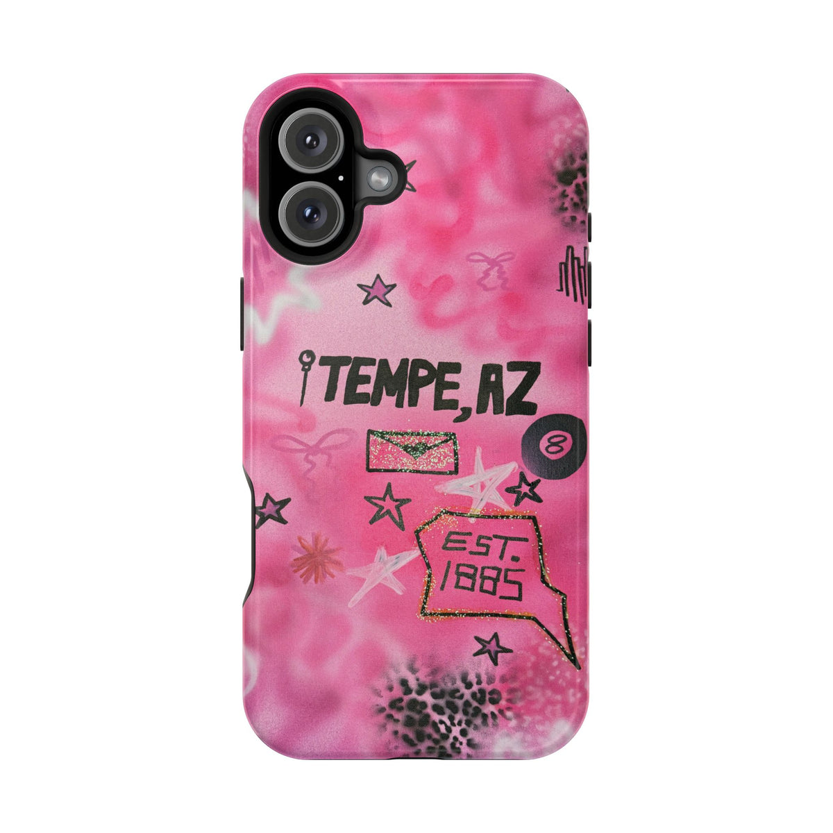 MagSafe „arizona state university pt. 2“ Airbrush iPhone-Hülle