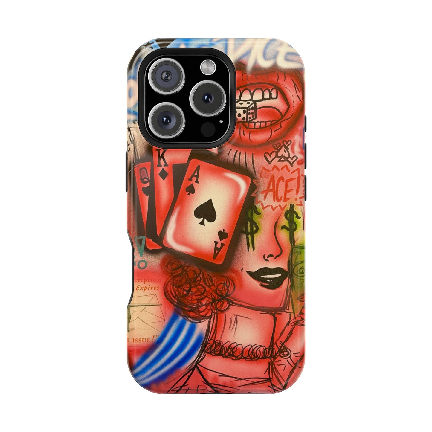 MagSafe "Zufall!" Airbrush iPhone Hülle