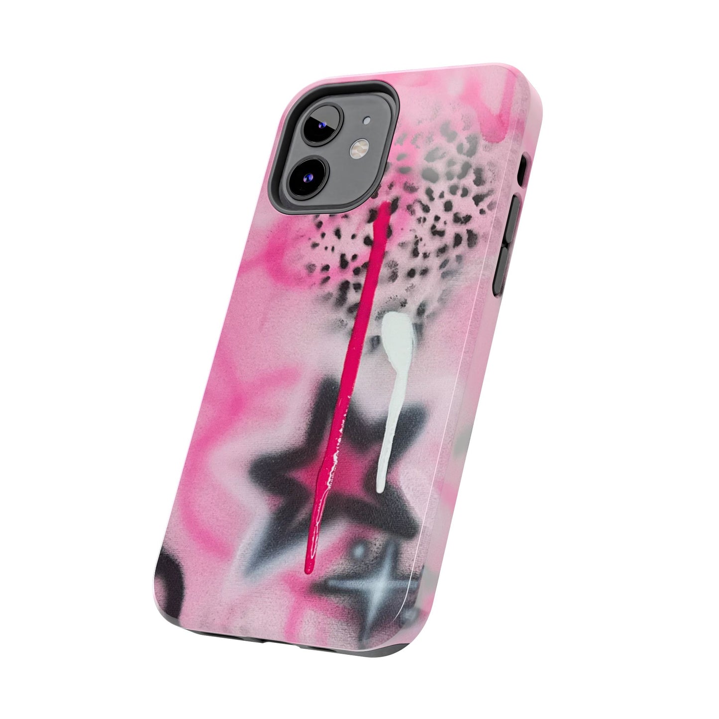 "pink cheetah" airbrush iPhone case