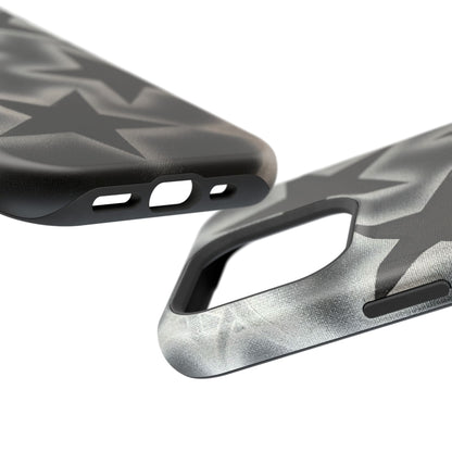 MagSafe "chrome stars" airbrush iPhone case