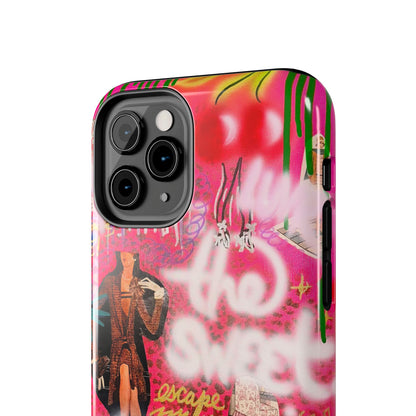 "sweet escape" airbrush iPhone case