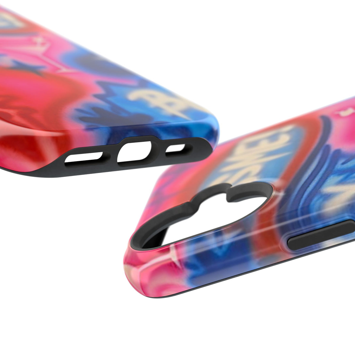 MagSafe "kiss me pt. 2" Airbrush iPhone Hülle