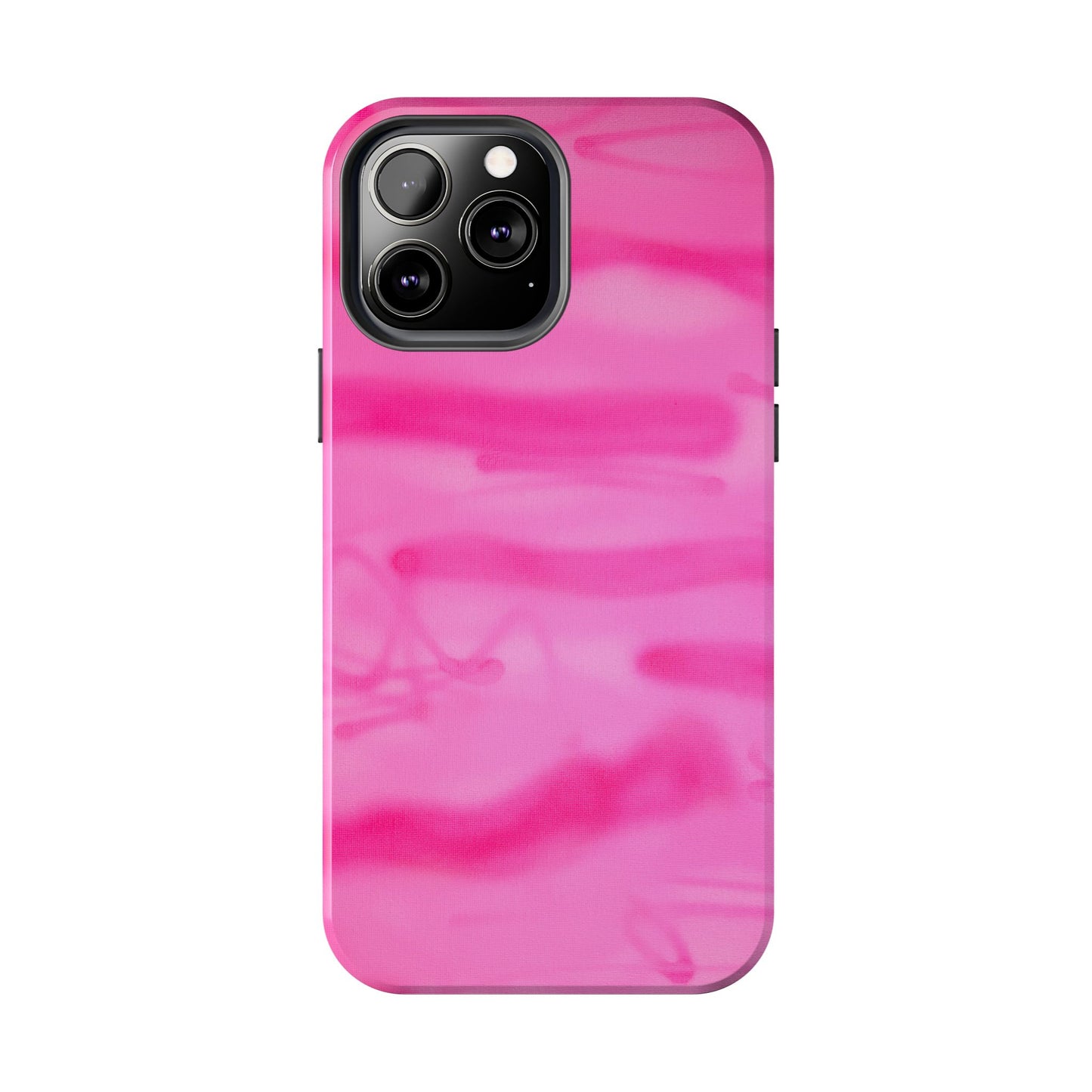 "pink camo" airbrush iPhone case