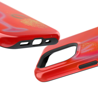 MagSafe "aperol spritz" airbrush iPhone case