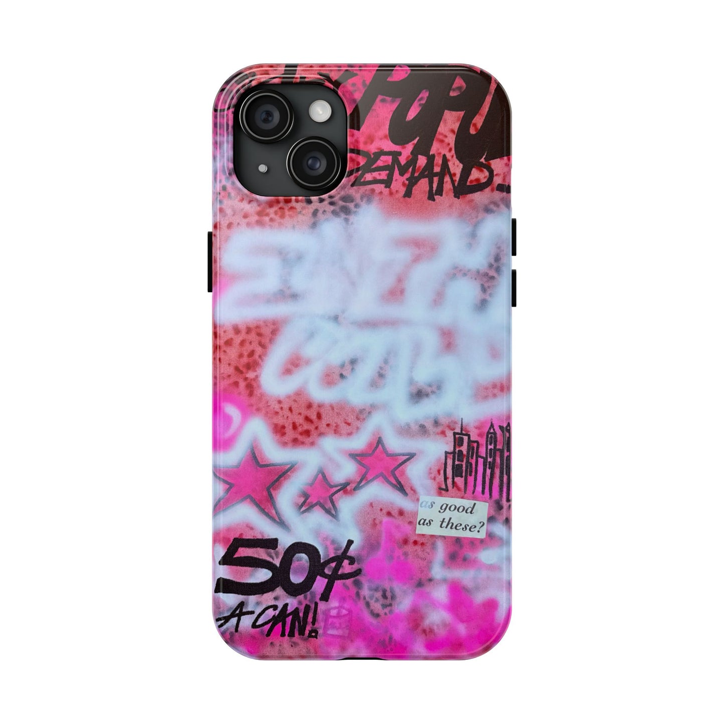 "in the wild" airbrush iPhone case
