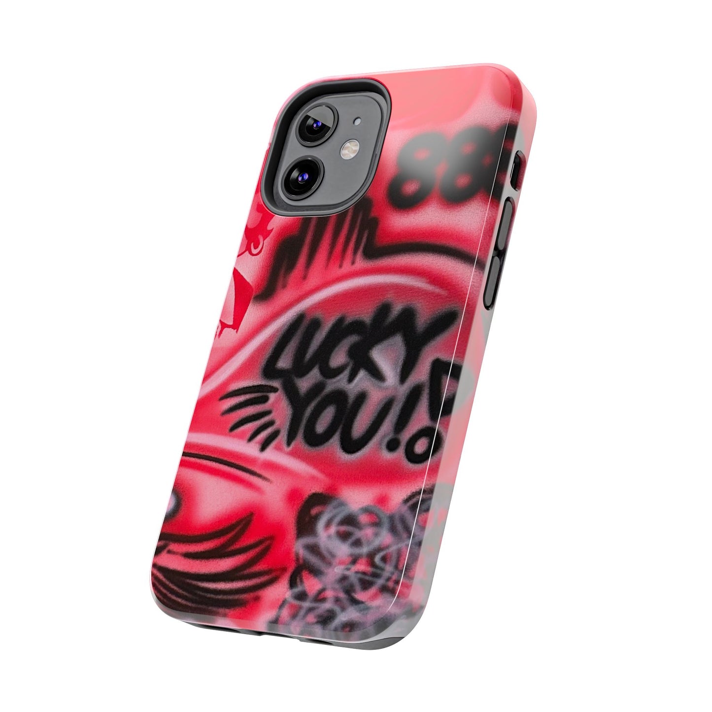 "LUCKY YOU! PT. 2" airbrush iPhone case