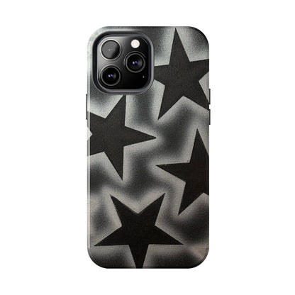 "chrome stars" airbrush iPhone case