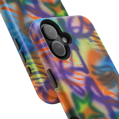MagSafe "streetwear angel" airbrush iPhone case