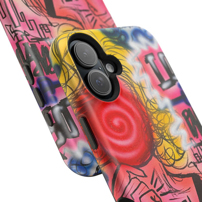 MagSafe „Lost in Paradise“ Airbrush-iPhone-Hülle