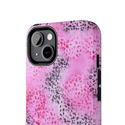 "pink cheetah pt. 2" airbrush iPhone case