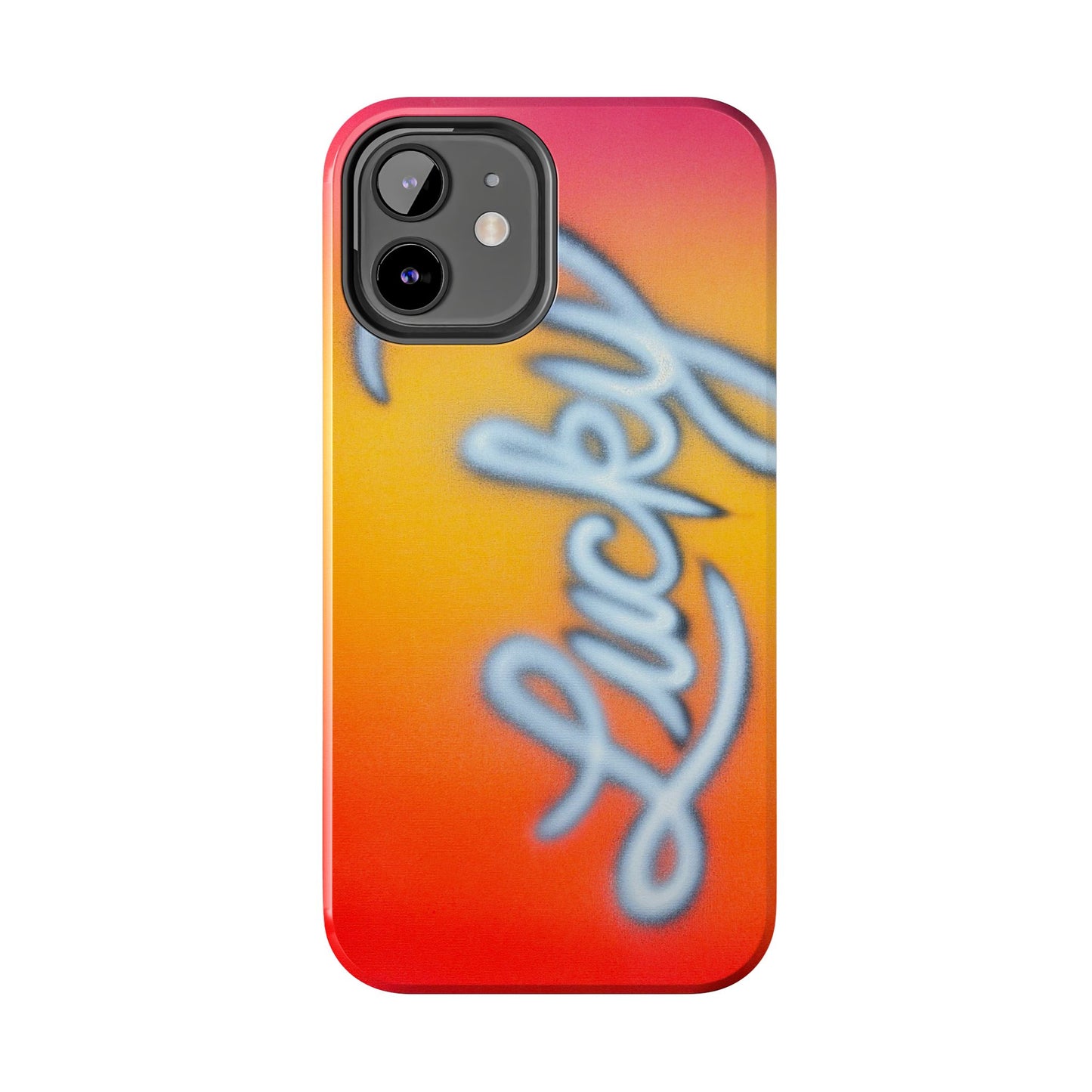 "lucky" airbrush iPhone case
