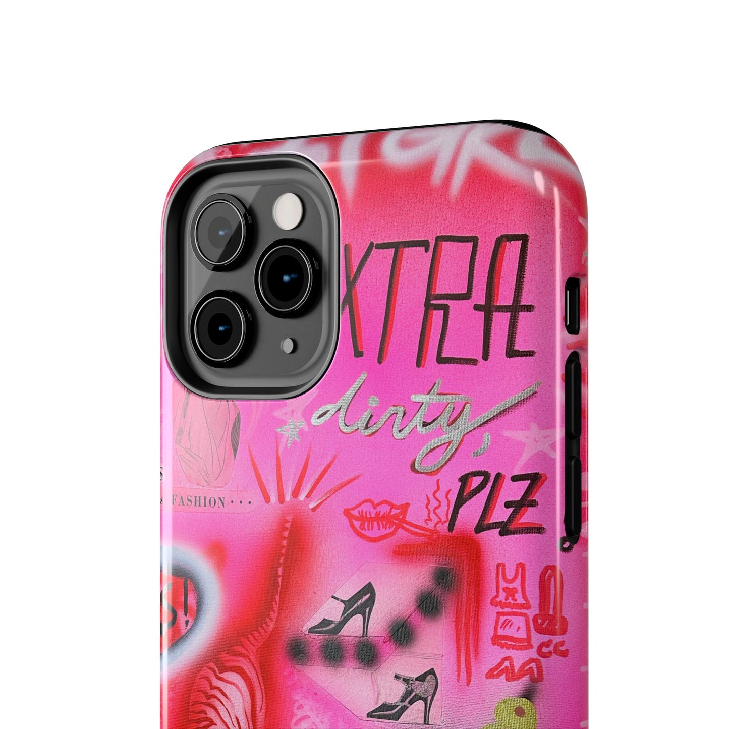 "extra dirty, plz!" airbrush iPhone case