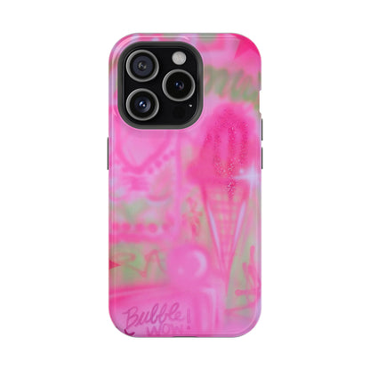 MagSafe "miami matcha" airbrush iPhone case