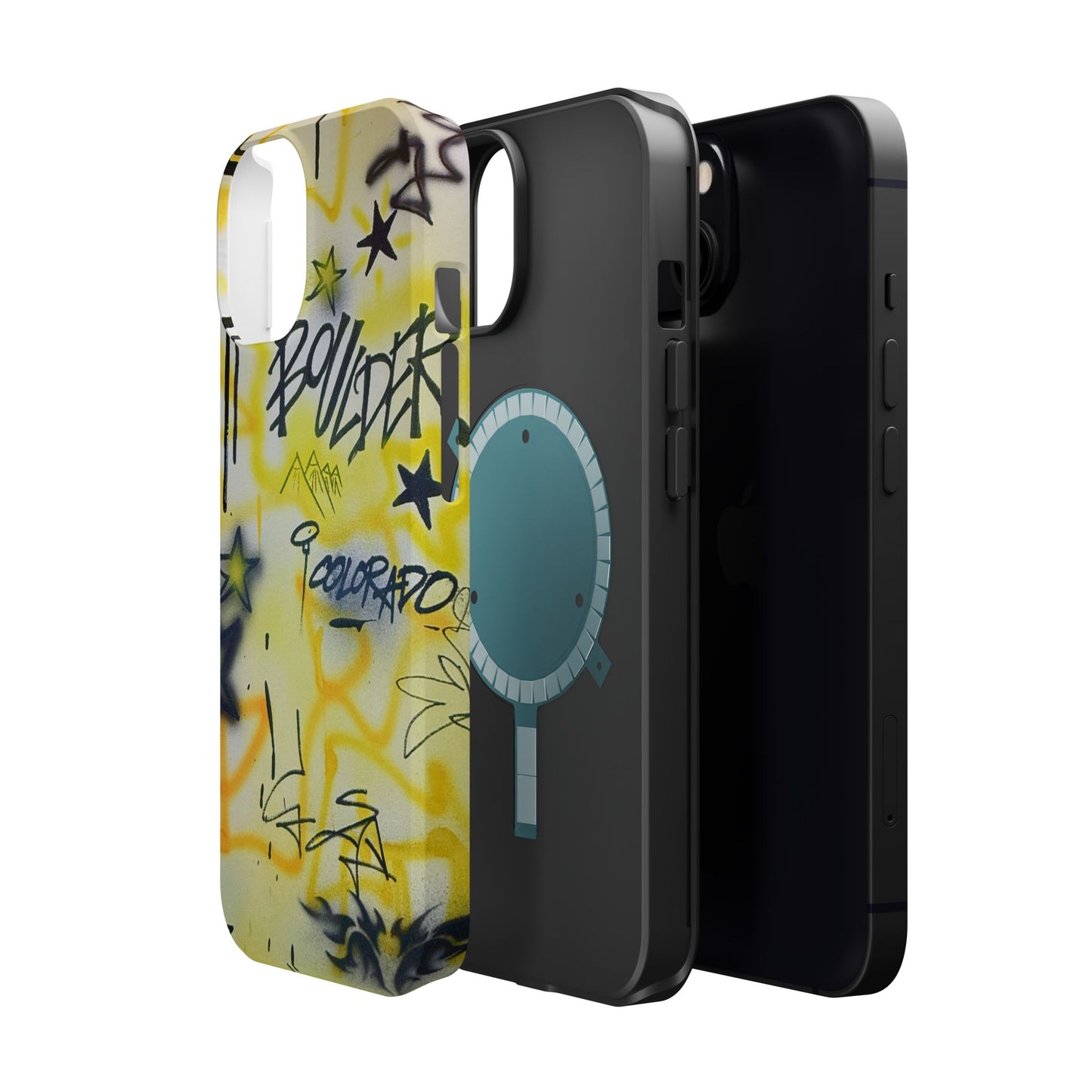 MagSafe "boulder" airbrush iPhone case