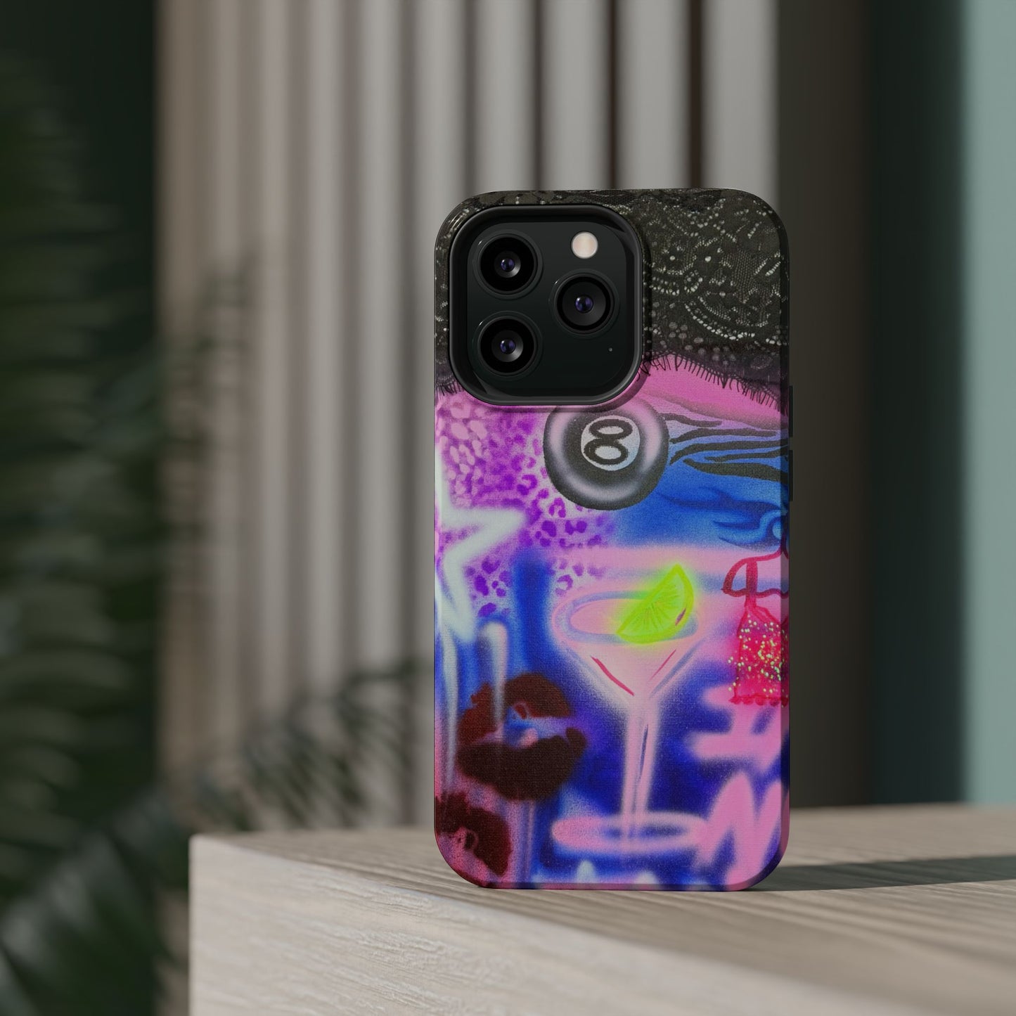 MagSafe "dream life" airbrush iPhone case