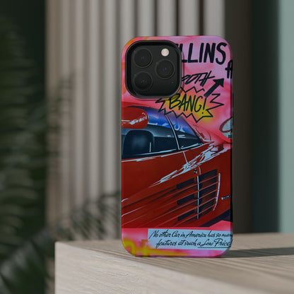 MagSafe "miami momentos" airbrush iPhone case