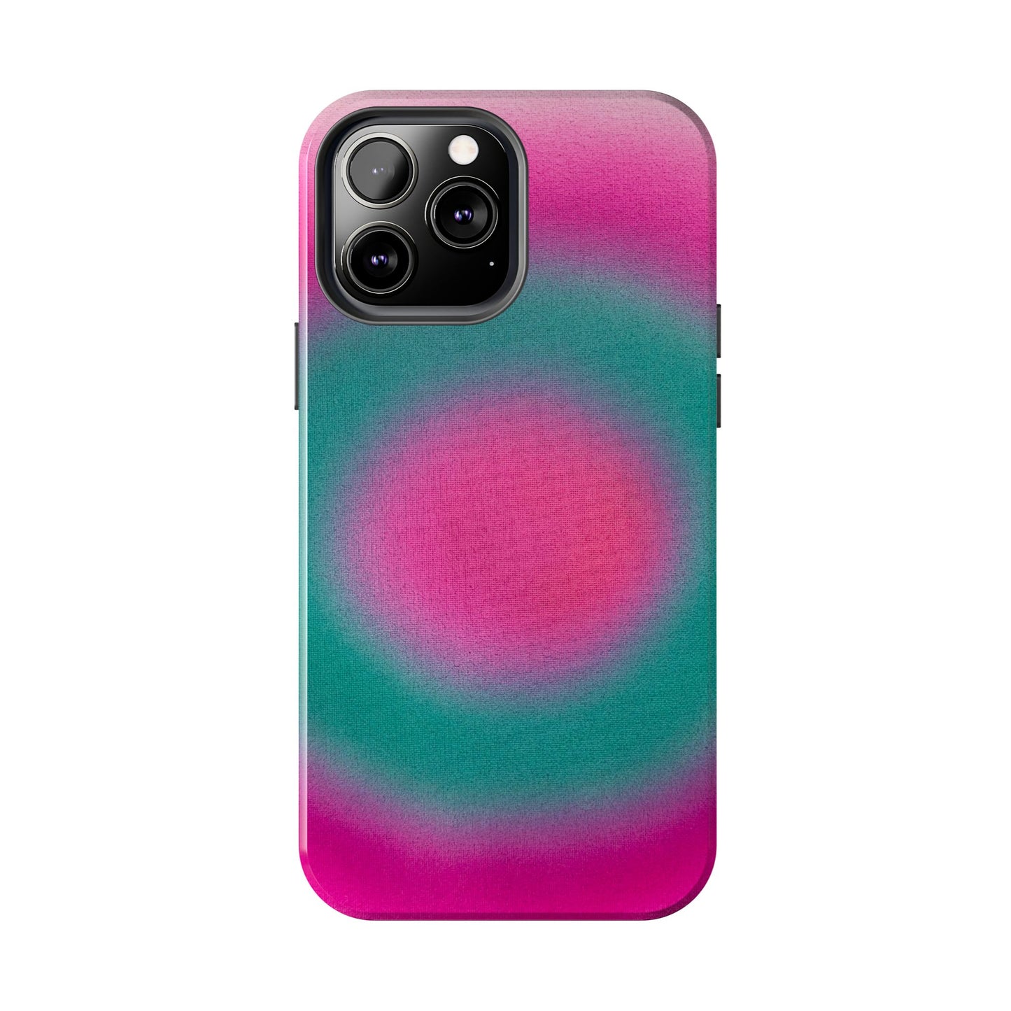 "watermelon swirl" aura airbrush iPhone case
