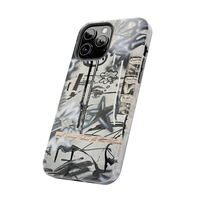 "monochrome mood" airbrush iPhone case