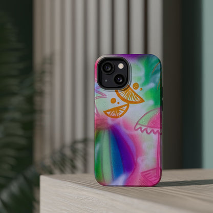 MagSafe "on the beach" airbrush iPhone case