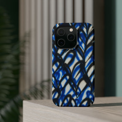 MagSafe "abstract hearts" airbrush iPhone case